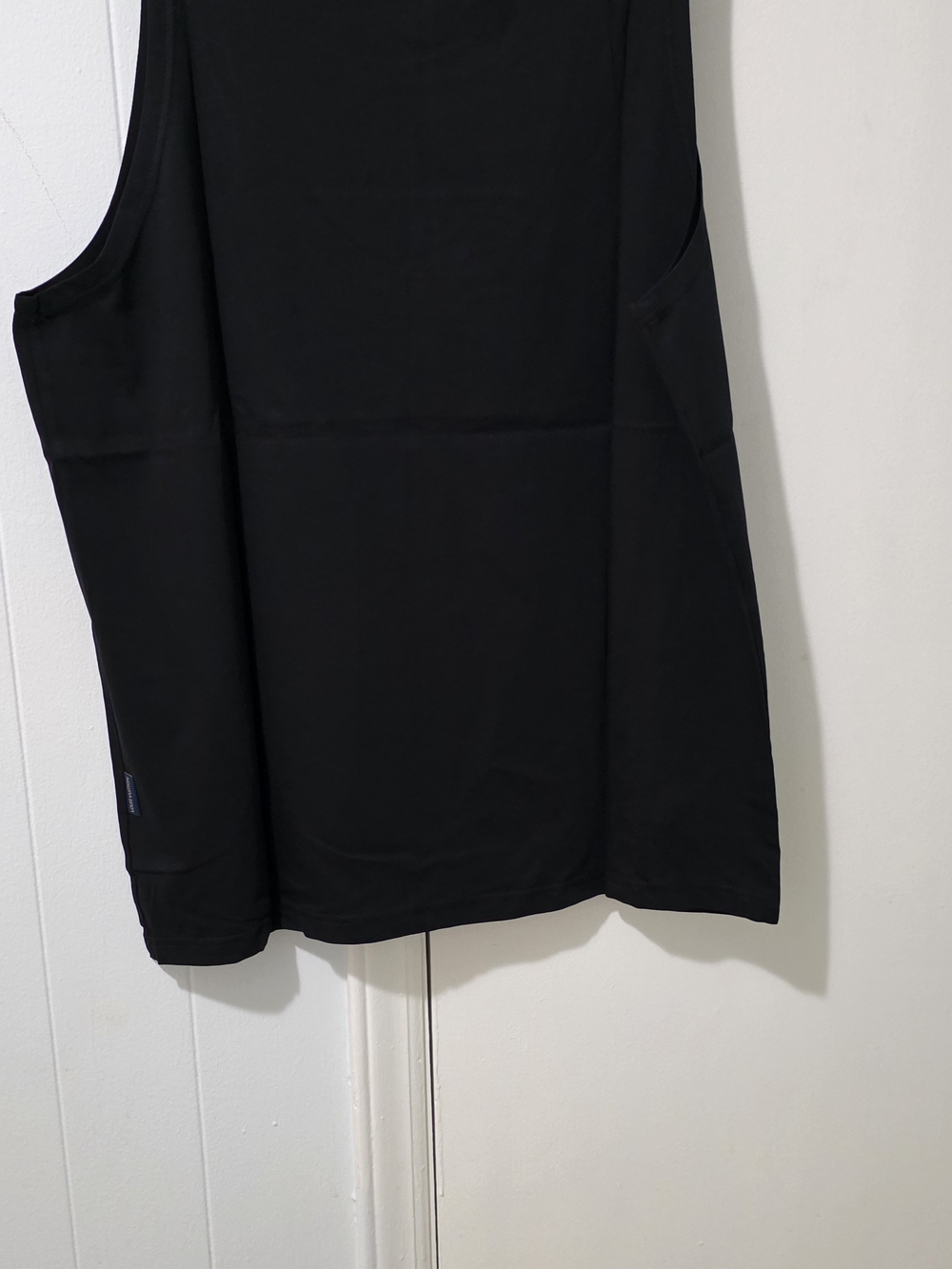 Louis Vuitton Black Tank with Brown Monogram Patch - Picture 2 of 2